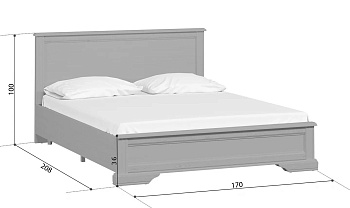Кровать Стилиус B169-LOZ160х200 (Орех донской)