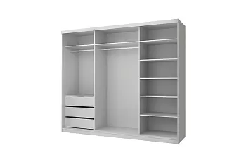Шкаф Milan 250, серый