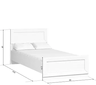 Кровать Мальта B136-LOZ 90x200